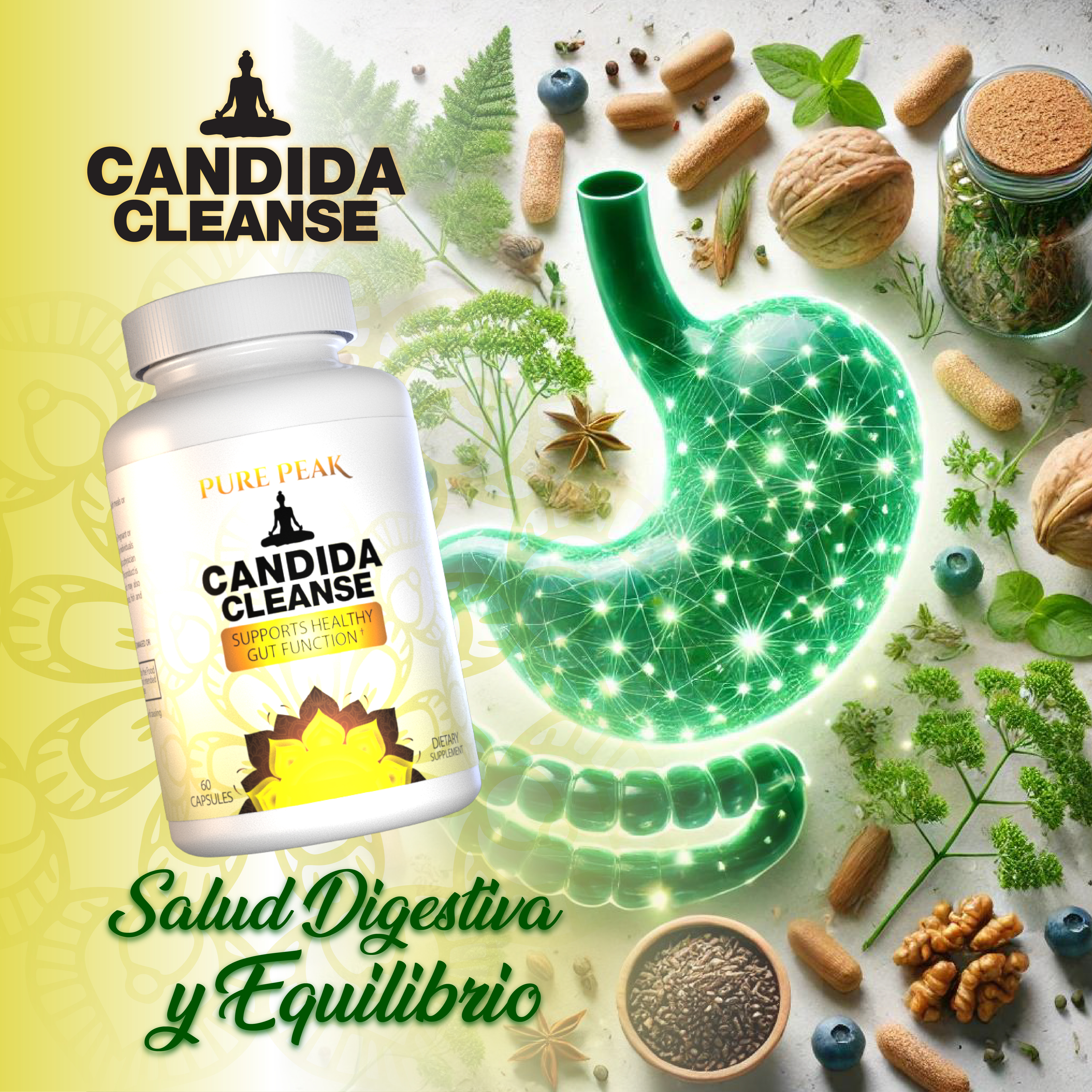 CANDIDA CLEANSE PRO 60 caps