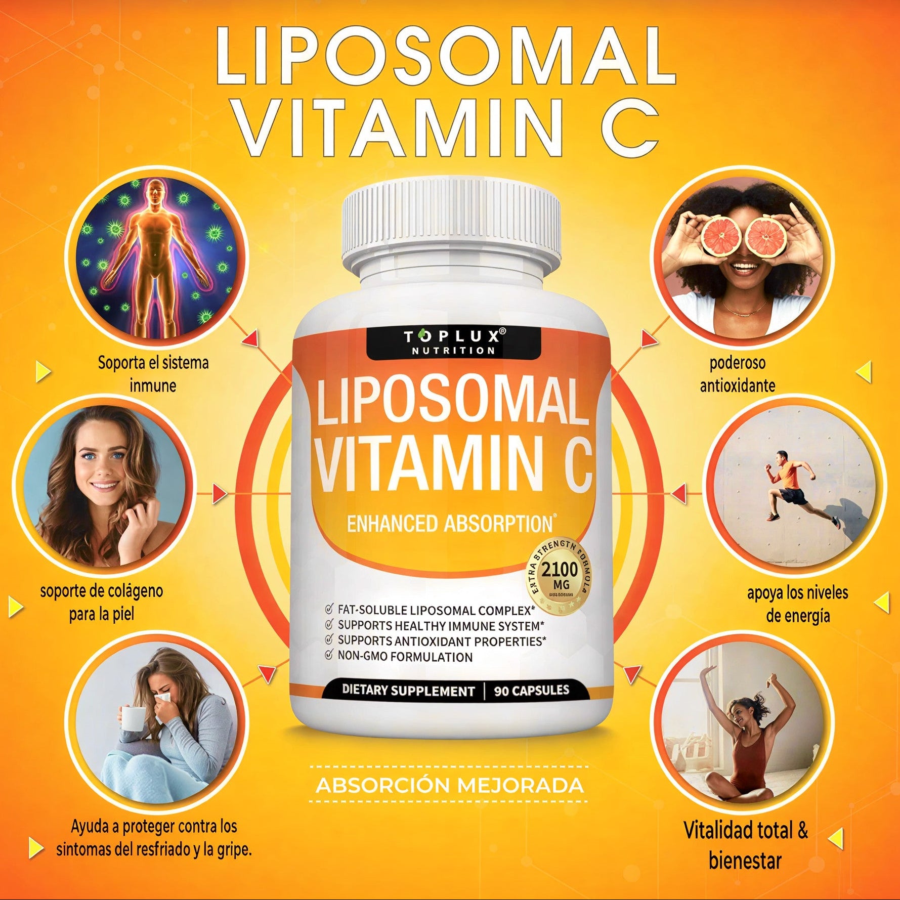 VITAMINA C LIPOSOMAL 60 caps
