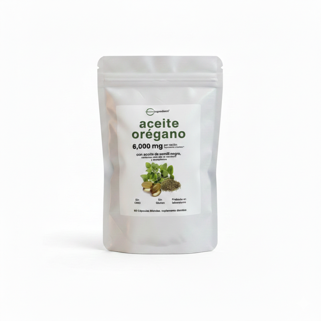 ACEITE DE ORÉGANO 6000Mg 60caps