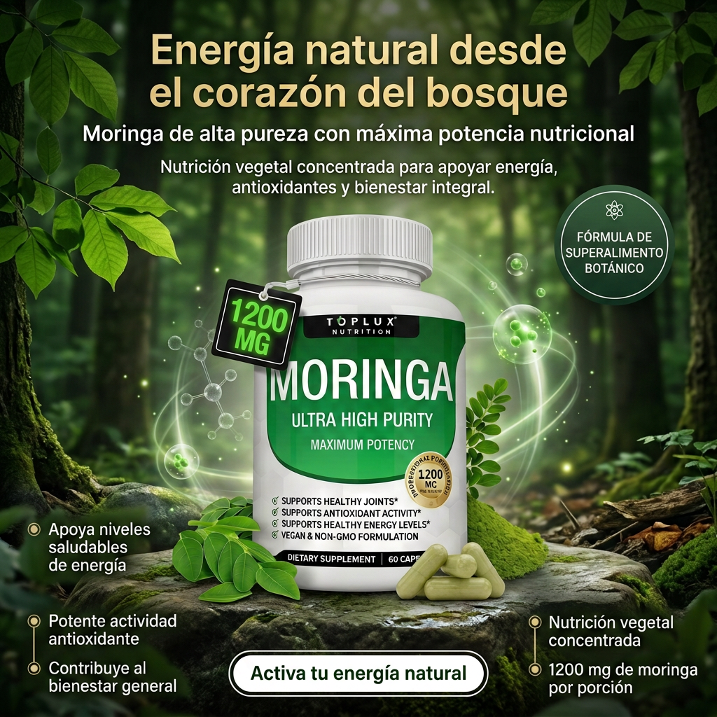 MORINGA NUTRITION 60 CAPSULAS