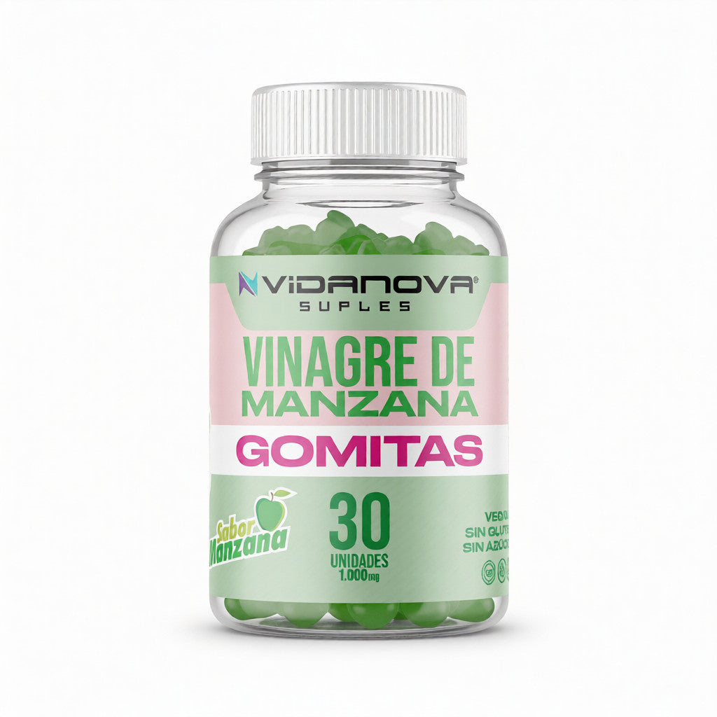 GOMITAS VINAGRE DE MANZANA 30uni