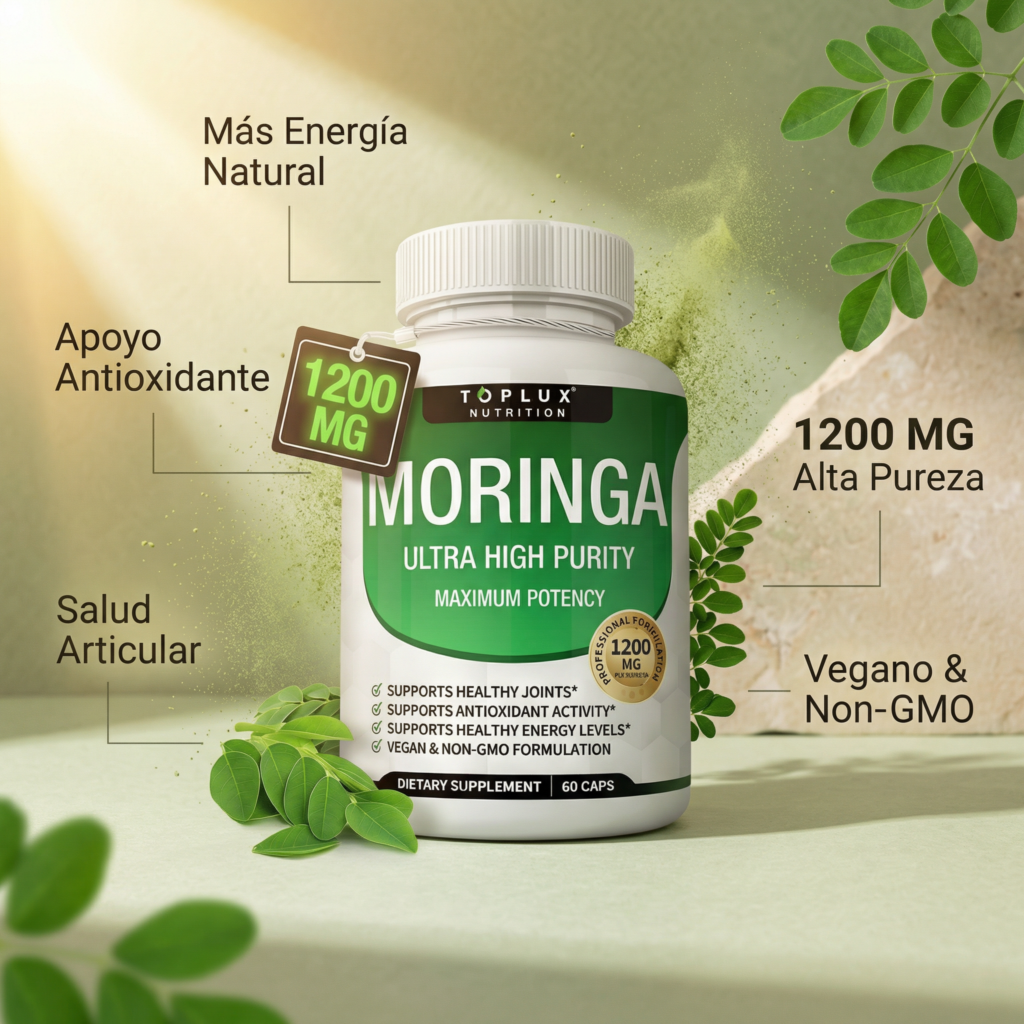 MORINGA NUTRITION 60 CAPSULAS