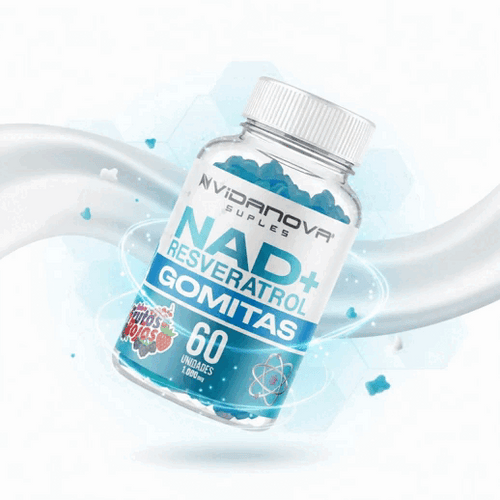 GOMITAS NAD+RESVERATROL 60uni